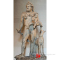Greek Heracles and son famous statue